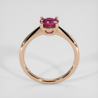 1.14 Ct. Padparadscha Sapphire Ring, 14K Rose Gold 3