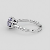 1.66 Ct. Rainbow Moonstone Ring, Silver 4