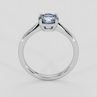 1.18 Ct. Greyish Blue Spinel Ring, Silver 3