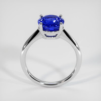 3.09 Ct. Sapphire Ring, 14K White Gold 3