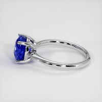 3.09 Ct. Sapphire Ring, 14K White Gold 4