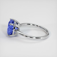 6.09 Ct. Sapphire Ring, 14K White Gold 4