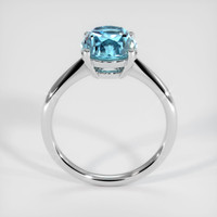 3.38 Ct. Gemstone Ring, 14K White Gold 3