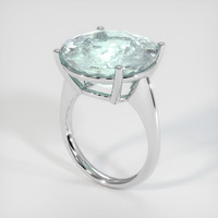 12.88 Ct. Gemstone Ring, 14K White Gold 2