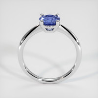 0.90 Ct. Sapphire Ring, 18K White Gold 3