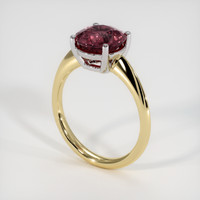 2.86 Ct. Gemstone Ring, 18K White & Yellow 2