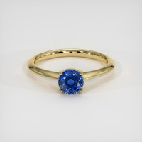 0.94 Ct. Sapphire Ring, 14K Yellow Gold 1