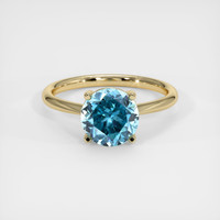 3.38 Ct. Gemstone Ring, 14K Yellow Gold 1