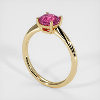 1.56 Ct. Sapphire Ring, 14K Yellow Gold 2