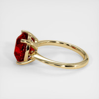 6.06 Ct. Ruby Ring, 14K Yellow Gold 4