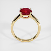 2.76 Ct. Ruby Ring, 14K Yellow Gold 3