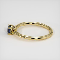 0.61 Ct. Sapphire Ring, 14K Yellow Gold 4