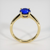 1.47 Ct. Blue Sapphire Ring, 14K Yellow Gold 3