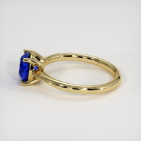 1.47 Ct. Blue Sapphire Ring, 14K Yellow Gold 4