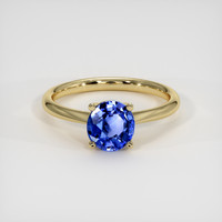 1.13 Ct. Sapphire Ring, 18K Yellow Gold 1
