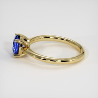 1.13 Ct. Sapphire Ring, 18K Yellow Gold 4