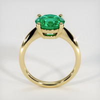 2.34 Ct. Emerald Ring, 18K Yellow Gold 3