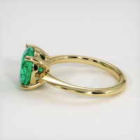 2.34 Ct. Emerald Ring, 18K Yellow Gold 4