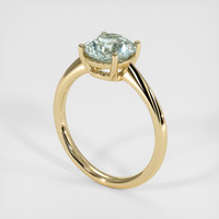1.92 Ct. Sapphire Ring, 18K Yellow Gold 2