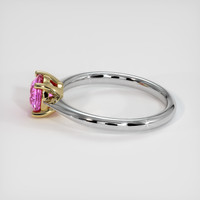 1.30 Ct. Sapphire Ring, 18K Yellow & White 4