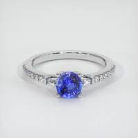 0.94 Ct. Blue Sapphire Ring, Platinum 950 1