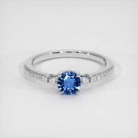 0.69 Ct. Sapphire Ring, Platinum 950 1