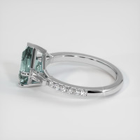 2.44 Ct. Sapphire Ring, Platinum 950 4