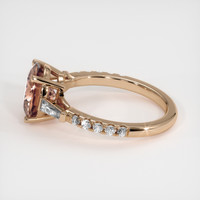 3.34 Ct. Gemstone Ring, 14K Rose Gold 4