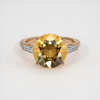 4.16 Ct. Gemstone Ring, 18K Rose Gold 1