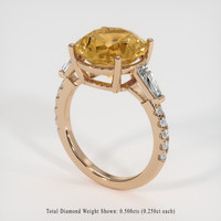 4.16 Ct. Gemstone Ring, 18K Rose Gold 2