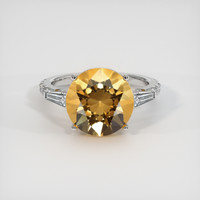 4.16 Ct. Gemstone Ring, 18K White Gold 1