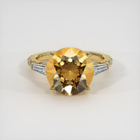 4.16 Ct. Gemstone Ring, 14K Yellow Gold 1