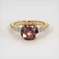 3.34 Ct. Gemstone Ring, 14K Yellow Gold 1