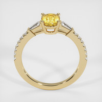 1.42 Ct. Yellow Sapphire Ring, 14K Yellow Gold 3