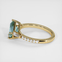 2.44 Ct. Sapphire Ring, 18K Yellow Gold 4