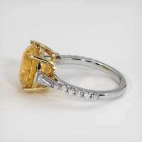 4.16 Ct. Gemstone Ring, 14K Yellow & White 4