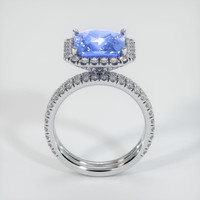 5.03 Ct. Sapphire Ring, 18K White Gold 3