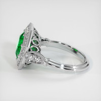 3.59 Ct. Emerald Ring, Platinum 950 4