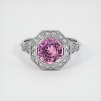 2.15 Ct. Sapphire Ring, Platinum 950 1
