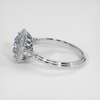 1.76 Ct. Sapphire Ring, Platinum 950 4