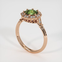 1.42 Ct. Gemstone Ring, 14K Rose Gold 2