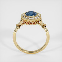 1.16 Ct. Sapphire Ring, 14K Yellow Gold 3