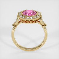 2.15 Ct. Sapphire Ring, 14K Yellow Gold 3