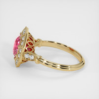 3.09 Ct. Sapphire Ring, 14K Yellow Gold 4