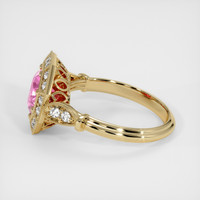 2.15 Ct. Sapphire Ring, 18K Yellow Gold 4
