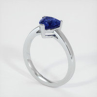 0.98 Ct. Sapphire Ring, Platinum 950 2