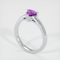 0.91 Ct. Sapphire Ring, Platinum 950 2