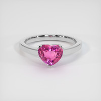 2.03 Ct. Sapphire Ring, Platinum 950 1
