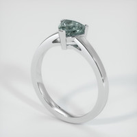 0.93 Ct. Sapphire Ring, Platinum 950 2