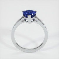 0.98 Ct. Sapphire Ring, 14K White Gold 3